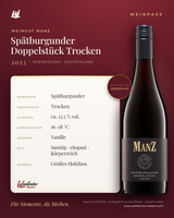 Spätburgunder Doppelstück Trocken Manz 6er-Karton – Rheinhessen – Weinpass | Weinkontor Bastert