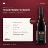 Spätburgunder Feinherb Manz 6er-Karton – Rheinhessen – Weinpass | Weinkontor Bastert