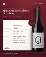 Spätburgunder Schloss Ortenberg Gutswein – Baden – Weinpass | Weinkontor Bastert