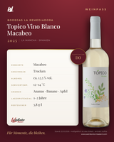 Topico Vino Blanco Macabeo Bodegas La Remediadora DO – La Mancha – Weinpass | Weinkontor Bastert
