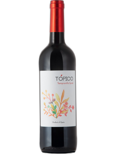 Topico Vino Tinto DO Spanien La Mancha Rotwein trocken Tempranillo Syrah