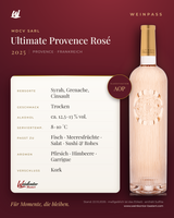 Ultimate Provence Rosé MDCV sarl AOP – Provence – Weinpass | Weinkontor Bastert