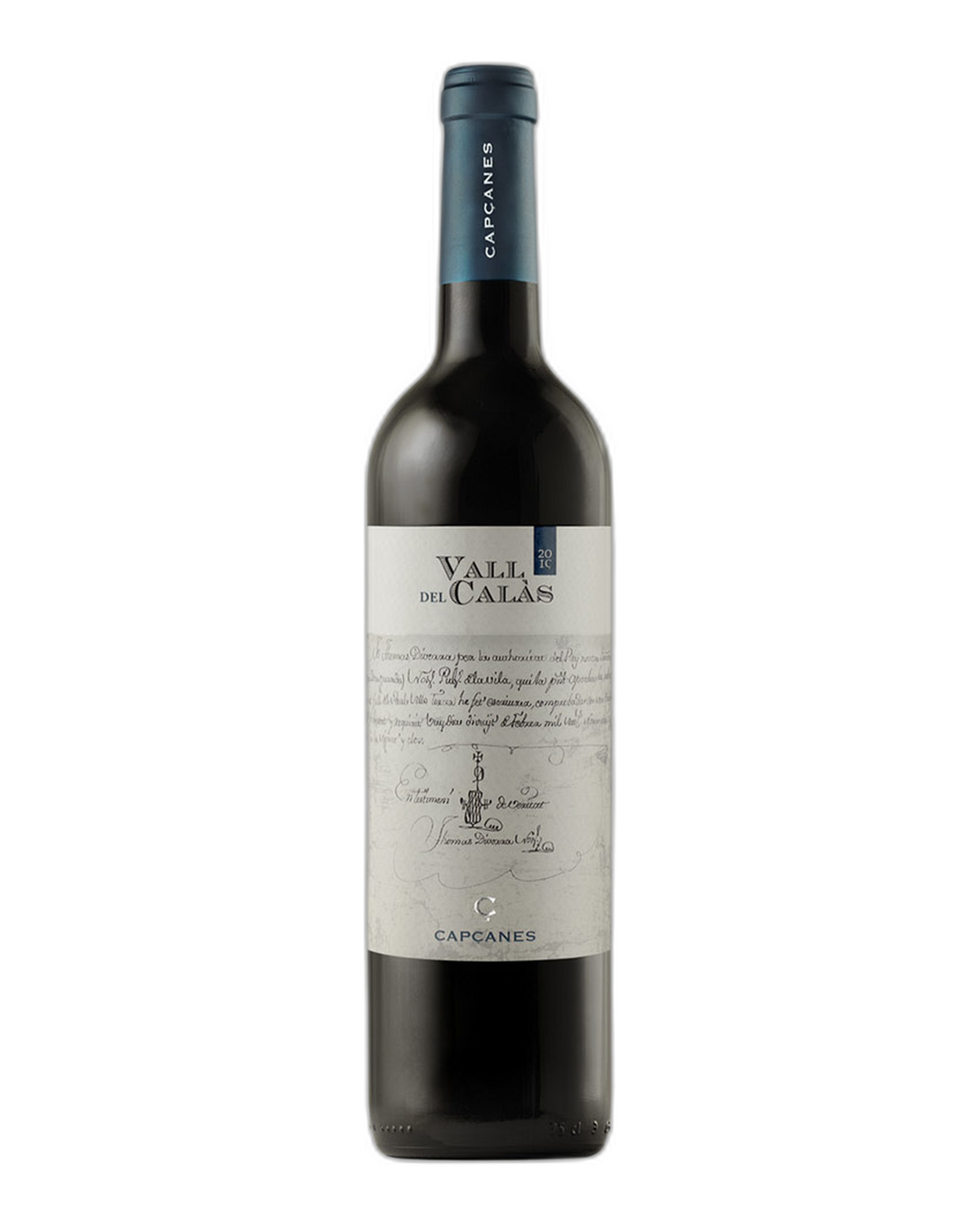 Vall del Calàs Celler de Capçanes — Flasche mit Etikett