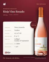 Vino Rosado Bodegas Navajas DOCa – Rioja – Weinpass | Weinkontor Bastert