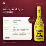 Suck my Duck Syrah Grenache Vignobles Vellas – Languedoc-Roussillon – Weinpass | Weinkontor Bastert
