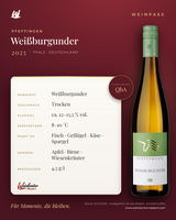 Weißburgunder Pfeffingen QbA – Pfalz – Weinpass | Weinkontor Bastert