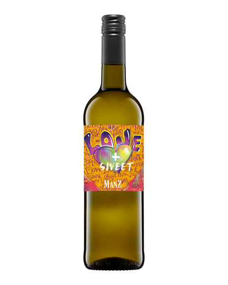 Weißweincuvée „Love + Sweet“ Lieblich Manz 6er-Karton - Rheinhessen (Deutschland)