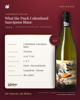 What the Duck Colombard Sauvignon Blanc Vignobles Vellas – Languedoc-Roussillon – Weinpass | Weinkontor Bastert