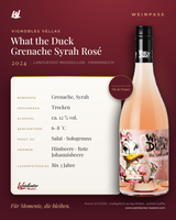 What the Duck Grenache Syrah Rosé Vignobles Vellas – Languedoc-Roussillon – Weinpass | Weinkontor Bastert