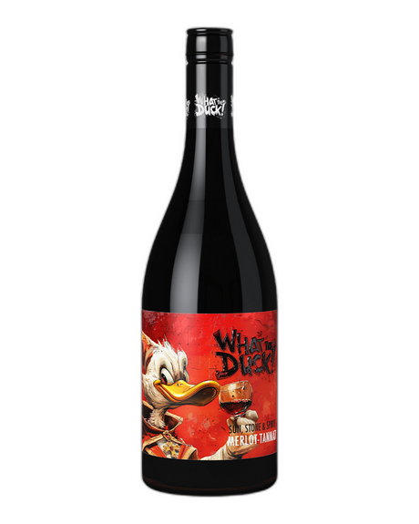 What the Duck Merlot Tannat Rouge Vignobels & Brasserie Vellas - Languedoc-Roussillon (Frankreich)