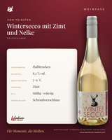 Wintersecco mit Zimt und Nelke 0,75 l – Vom Feinsten – Weinpass | Weinkontor Bastert