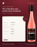 Wir schenken uns nichts Rosé feinherb Lars Köth Next Generation – Weinpass | Weinkontor Bastert