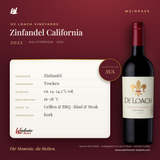 Zinfandel De Loach Vineyards California AVA – Kalifornien – Weinpass | Weinkontor Bastert