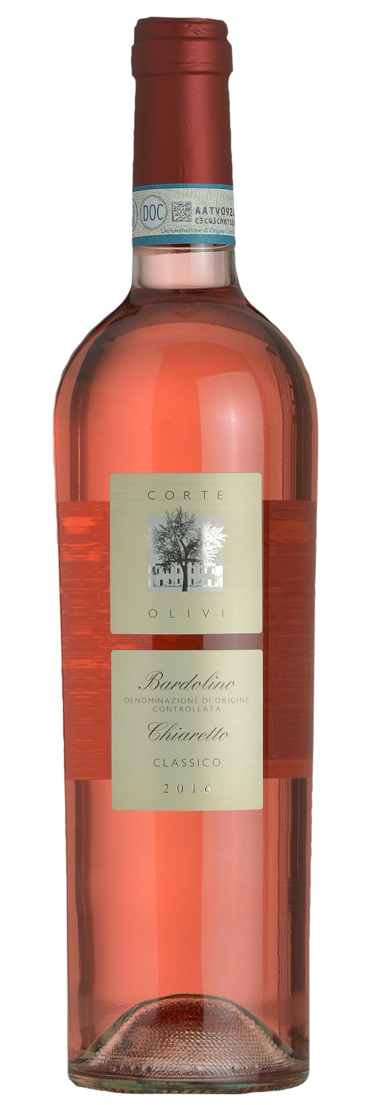 Bardolino Chiaretto Classico DOC Corte Olivi Italien Roséwein trocken